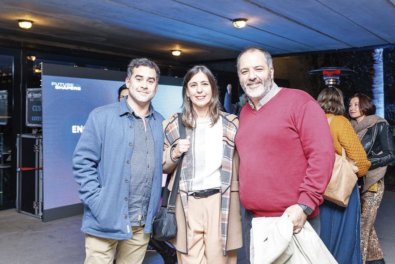 Agustín Villar, Gabriela Meilán y Fernando Cosentino&nbsp;