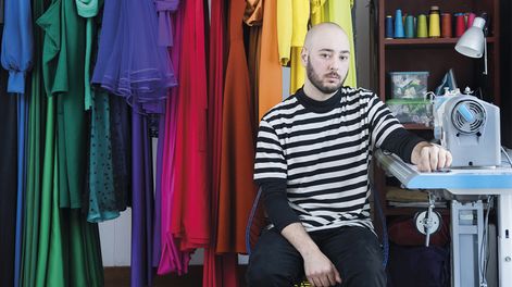 La historia de Tavo García, el diseñador que vistió a Natalia Oreiro