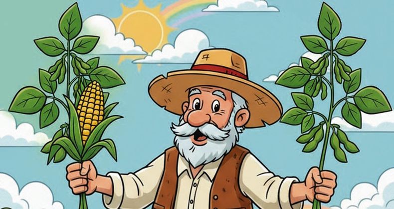 El agricultor suele ponderar más cómo le fue en el año inmediato anterior.