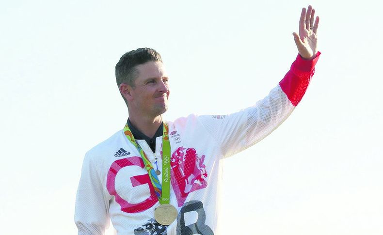 imagen de El inglés Justin Rose ingresó a la mejor historia del golf al ganar la medalla de oro en los Juegos Olímpicos de Río de Janeiro