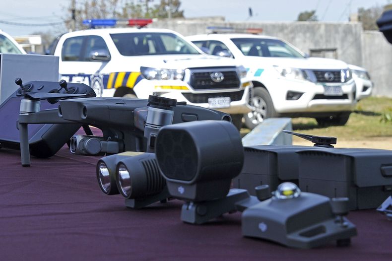 La Policía Nacional comenzó a utilizar drones en 2014