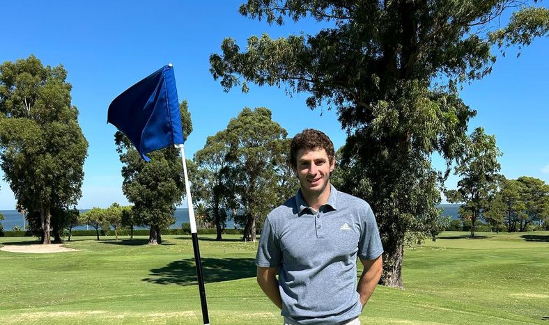 Nicholas Teuten, tras lograr su cuarto título en el Campeonato del Club