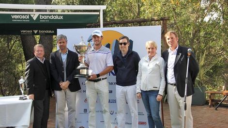 imagen de El estadounidense Lanto Ruffin obtuvo con un juego brillante el Roberto De Vicenzo Punta del Este Open en el Club del Lago Golf