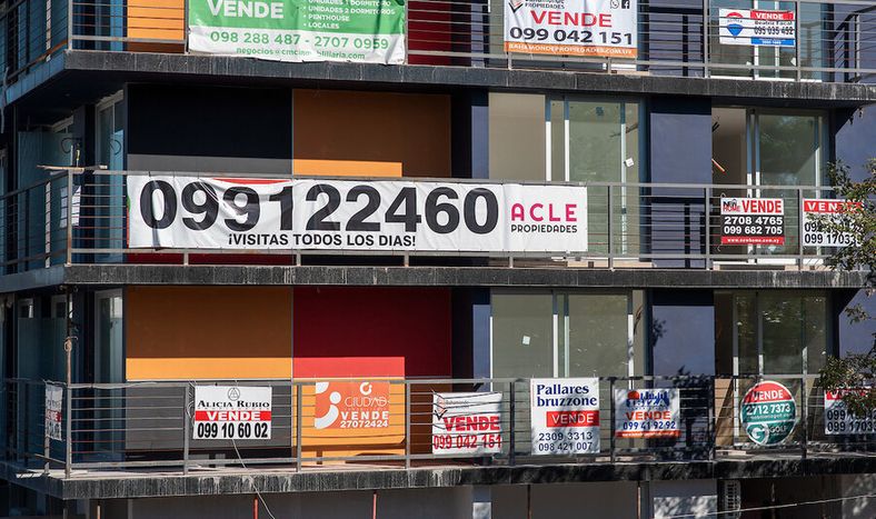 Los negocios inmobiliarios se concertaron en febrero a precios más bajos que en el mes previo. Foto: Ricardo Antúnez, adhocFOTOS
