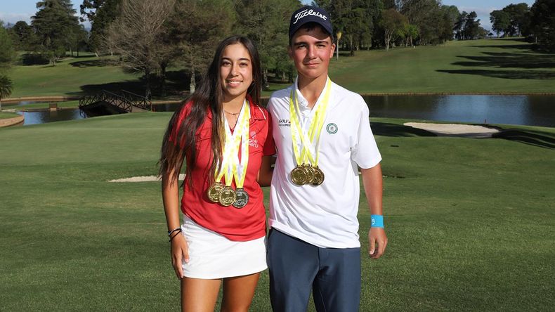 Alexandra Snyder y Emilio Vélez lideraron y se destacaron en los equipos de Perú y Colombia