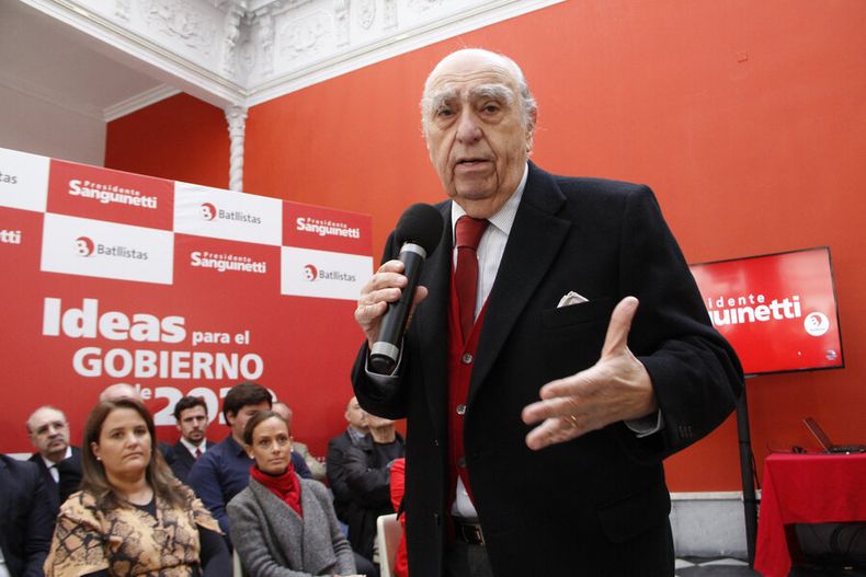 imagen de Sanguinetti presenta  “ideas” para dejar  abierta la puerta a  acuerdos de la oposición