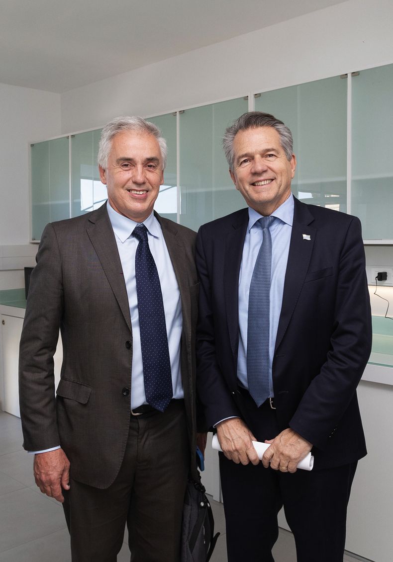 Bernardo Guillamón y Luiz Ros