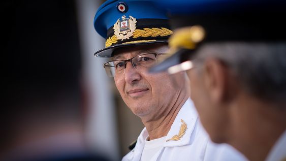 José Manuel Azambuya durante el aniversario de la Policía Nacional José Manuel Azambuya durante el aniversario de la Policía Nacional