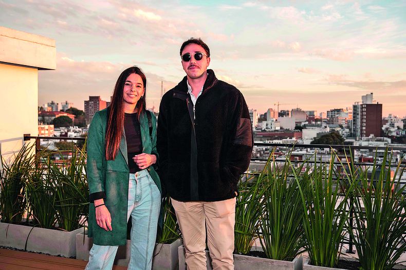 Valentina Dupont con Andrés Symonds