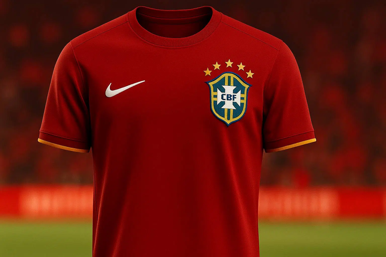 ¿Una camiseta política? Brasil vetó el color rojo para el Mundial de 2026