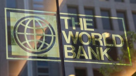 Fachada del Banco Mundial. Foto: AFP.