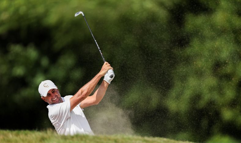 Richard Bland durante el último US Senior Open