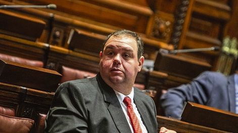 Diputado Walter Cervini. Foto: Mauricio Zina, adhocFOTOS