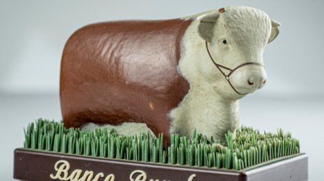 Una alcancía del desaparecido Banco Rural