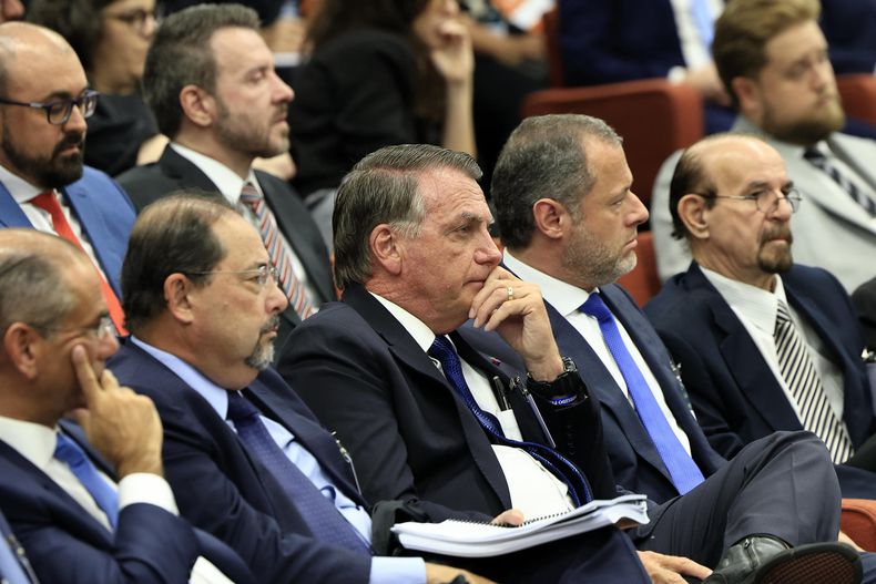 Jair Bolsonaro en la Corte Suprema de Brasil, 25 de marzo de 2025