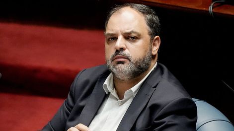 El senador frenteamplista Charles Carrera. Foto: Javier Calvelo / adhocFOTOS