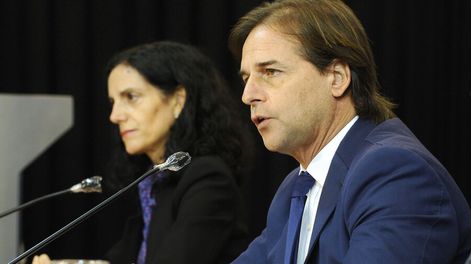 La ministra y el presidente. Foto: Presidencia