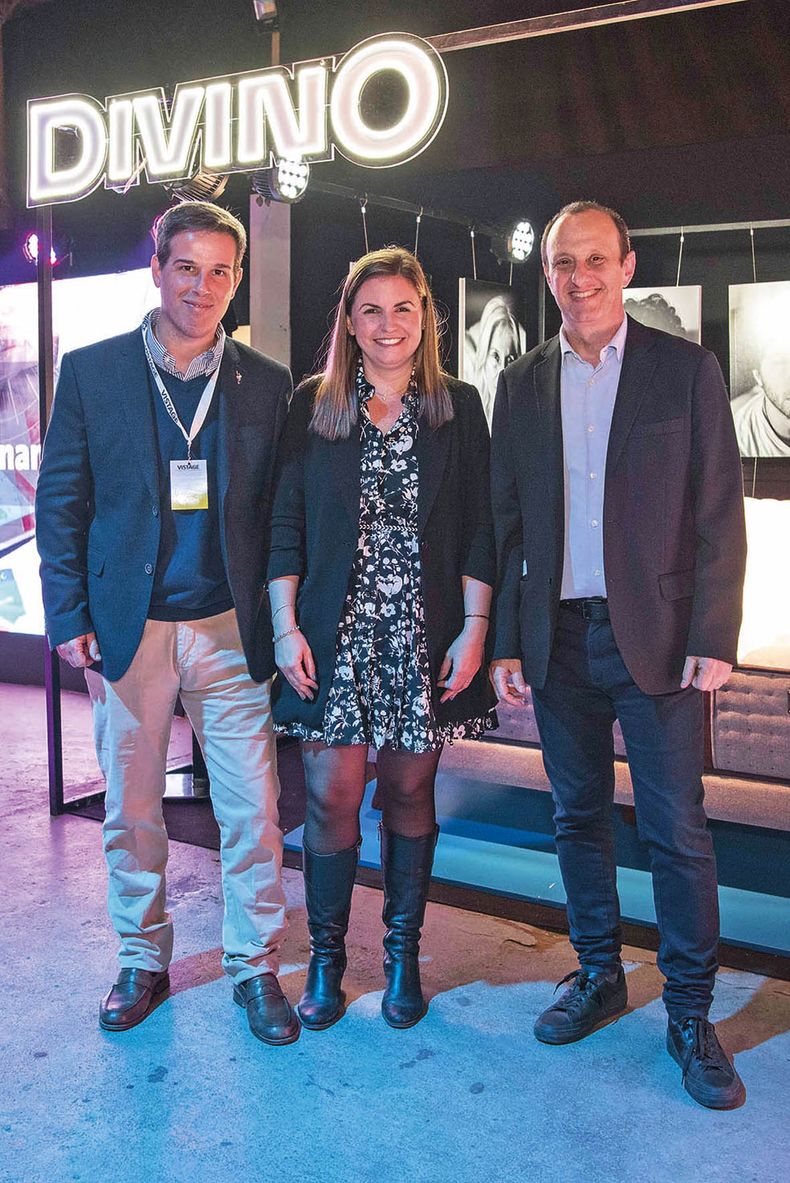 Federico Durán, Victoria Dutra y Pipe Stein