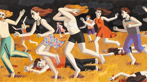 Búsqueda | Huyendo del festival Nova, 2023, de Zoya Cherkassky. Foto: Cortesía de la artista