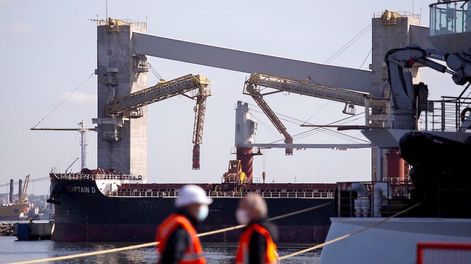 El puerto montevideano. Foto: Pablo La Rosa, adhocFOTOS