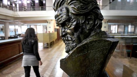 Búsqueda | Bliblioteca Nacional. Foto: Javier Calvelo / adhocFOTOS