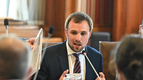 El diputado Carlos Rydström, del Partido Colorado.