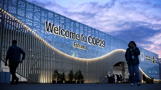 COP29 en Bakú, Azerbaiyán. COP29 en Bakú, Azerbaiyán.