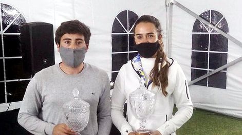 Facundo Álvarez y Jimena Marquez ganadores en La Tahona Golf Club