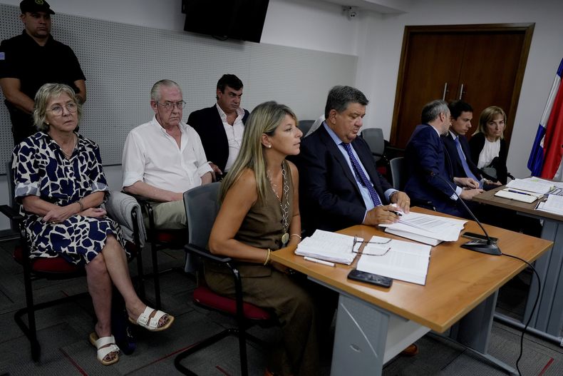 Audiencia por el caso Conexión Ganadera en el palacio de Tribunales.