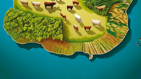 Uruguay: país ganadero, país forestal, país agrícola