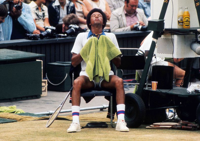 Arthur Ashe en su hora más gloriosa