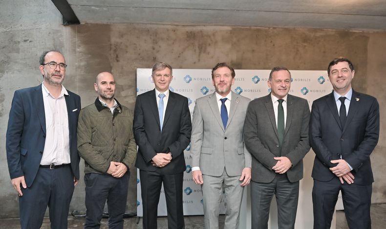 Andrés Danza, Iñaki Abadie, Sebastián Bauzá, Alejandro Domínguez, Álvaro Delgado e Ignacio Alonso