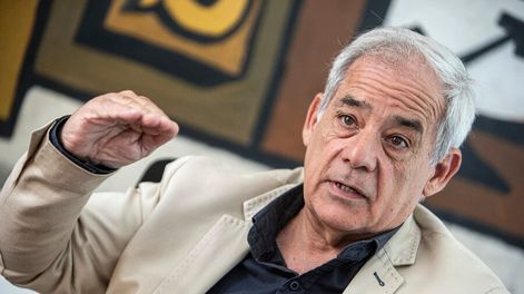 Director de Turismo de Canelones, Horacio Yanes, durante la entrevista con Búsqueda. Foto: Mauricio Zina / adhocFOTOS