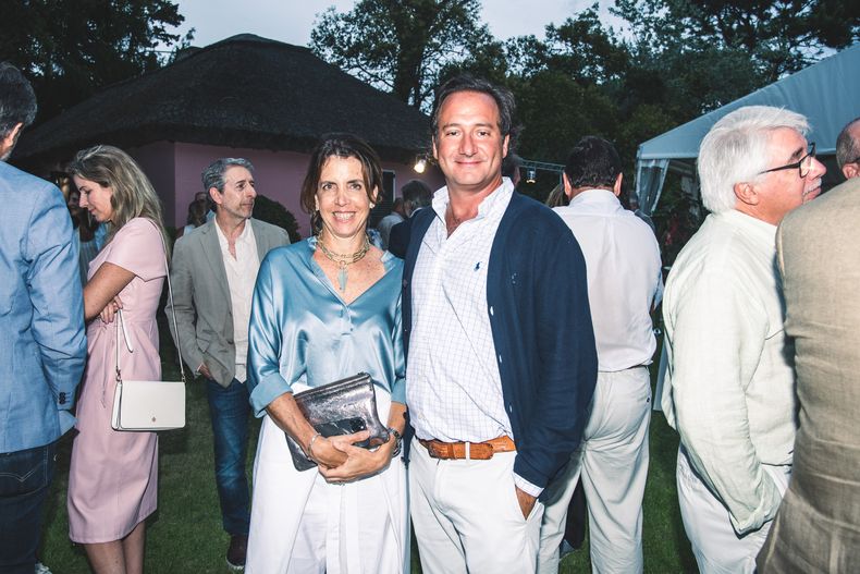 Inés Bonicelli con Ignacio Munyo