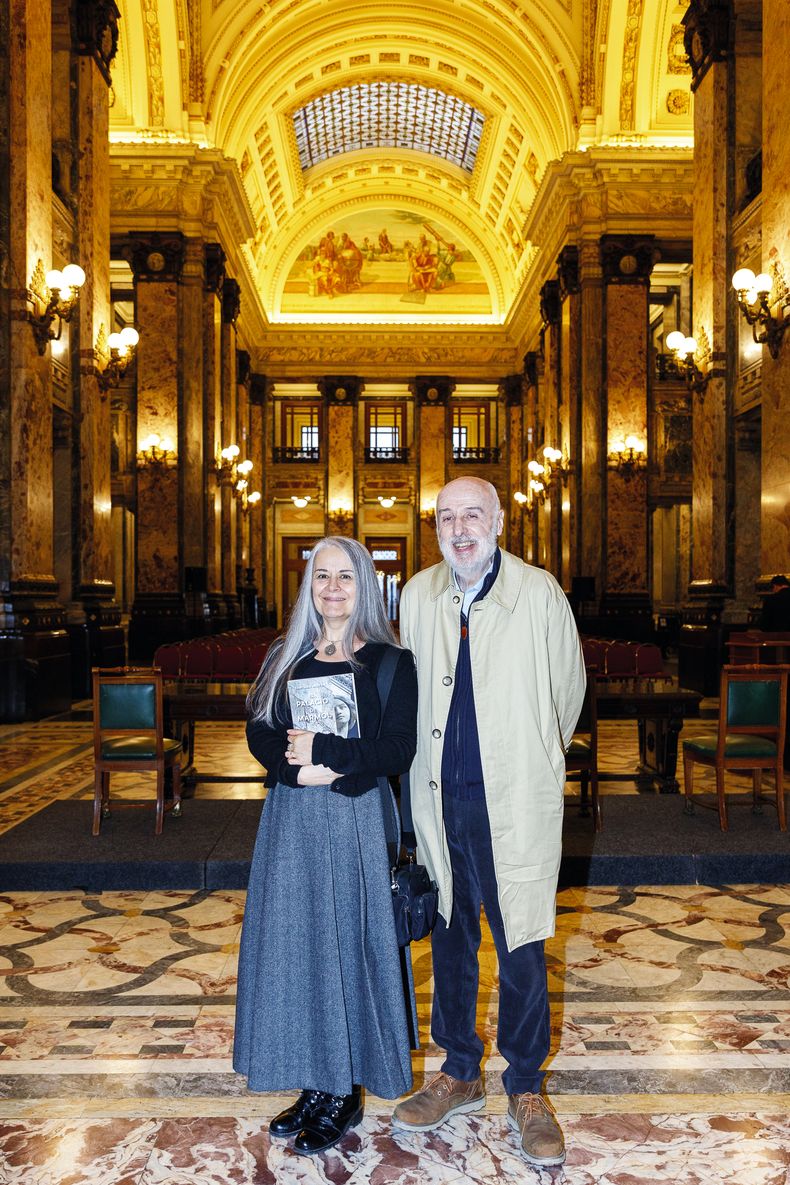 Mary Méndez y Hugo Gilmet.