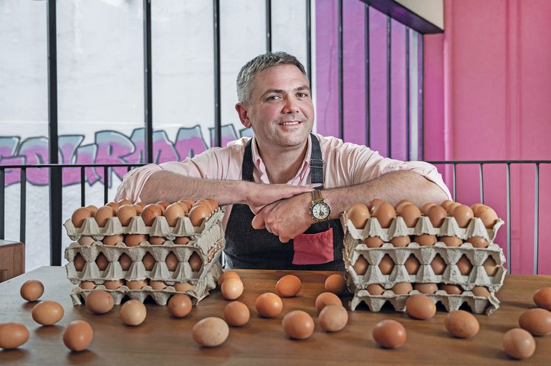 Grégoire Bouthier es el fundador y chef de Café Gourmand