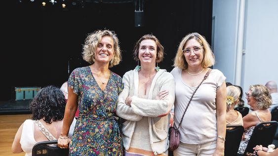 Ana Monza, Ana Laura Rodríguez y Claudia Couto Ana Monza, Ana Laura Rodríguez y Claudia Couto