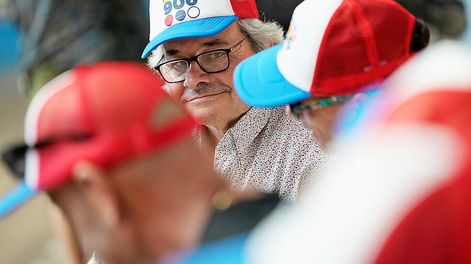 A Gustavo Torena lo acompañan en su lista, la 906, un grupo de “referentes tropicales”. Foto: Javier Calvelo, adhocFOTOS