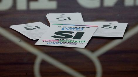 Casi 700 personas han firmado la declaración contra la papeleta por el Sí