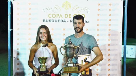 imagen de Jimena Marqués y Pablo Nahmías fueron las figuras destacadas de la Copa de Oro Búsqueda Revancha en La Barra Golf Club
