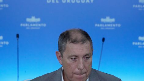 El ministro Oddone, en una comparecencia en el Parlamento