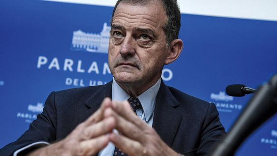 El líder cabildante, el senador Guido Manini Ríos. Foto: Javier Calvelo / adhocFOTOS El líder cabildante, el senador Guido Manini Ríos. Foto: Javier Calvelo / adhocFOTOS