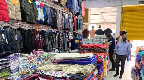 Operativo aduanero. Foto: Dirección de Aduanas