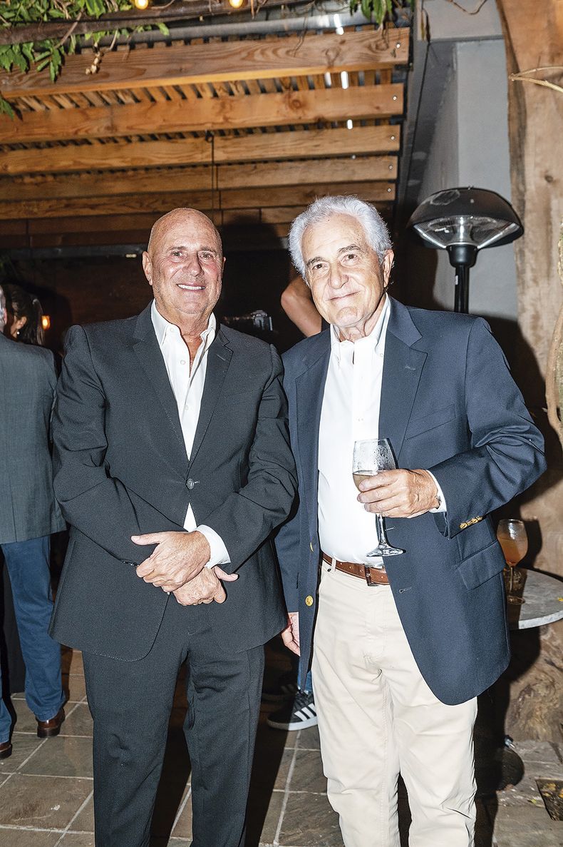 Edgardo Novick y Daniel Azzini