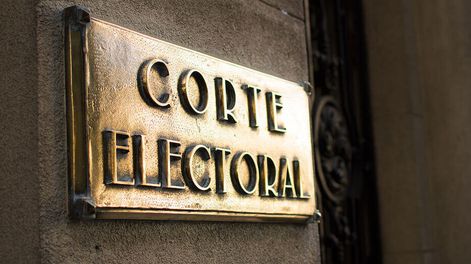 Fachada de la Corte Electoral
