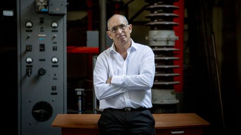 Casaravilla, extitular de UTE, ahora en su ámbito académico. Foto: Nicolás Garrido / Búsqueda