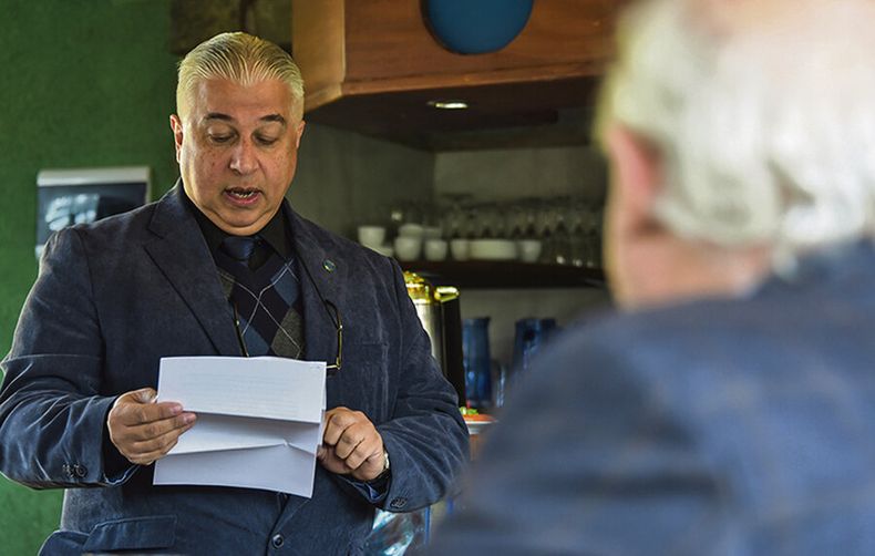 Coronel Ariel Sánchez, presidente de la Comisión Receptora e Investigadora de Denuncias de Objetos Voladores no Identificados. Foto: Cridovni