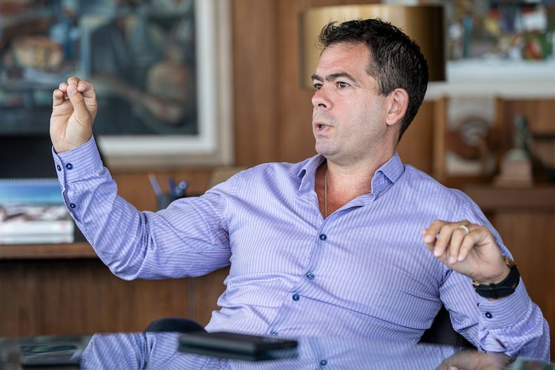 Leonardo García, presidente de la Cámara de Industrias.