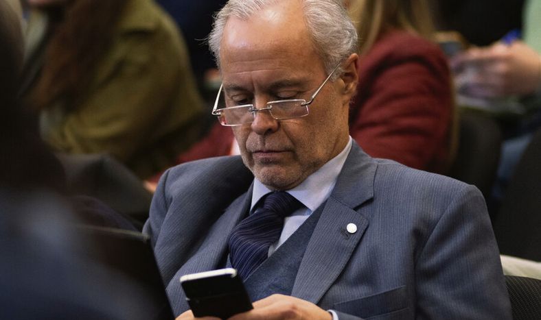 Pablo Iturralde, presidente del Directorio del Partido Nacional. Foto: Pablo Vignali, adhocFOTOS