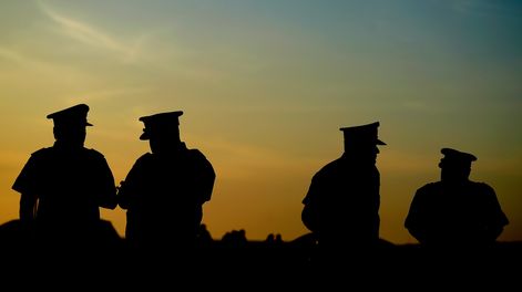 Efectivos policiales.
